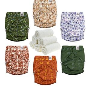 Mama Koala 2.0 Microsuede Natural Leaves